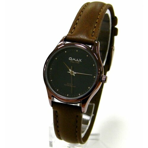 фото Наручные часы omax наручные часы женские на ремешке "omax", коричневый, черный