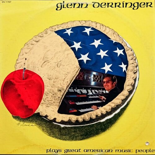 Glenn Derringer. Plays Great American Music People (US, 1976) LP, VG+ виниловые пластинки not on label randy bachman by george by bachman 2lp