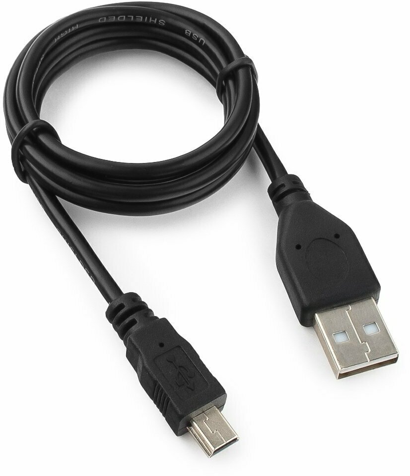 Набор из 3 штук Кабель USB 2.0 Гарнизон GCC-USB2-AM5P-1M, AM/miniBM 5P, 1 м