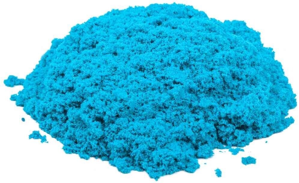 Набор Космический песок, Цветной 0,5 кг голубой - фото №12