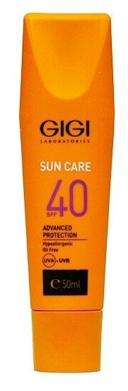GIGI Sun Care Ultra Light Facial Sun Screen Advanced Protection Эмульсия SPF40 солнцезащитная, 50 мл