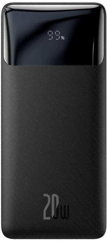 Внешний аккумулятор Baseus Bipow Digital Display Power Bank 30000mAh 20W Black (PPDML-N01)