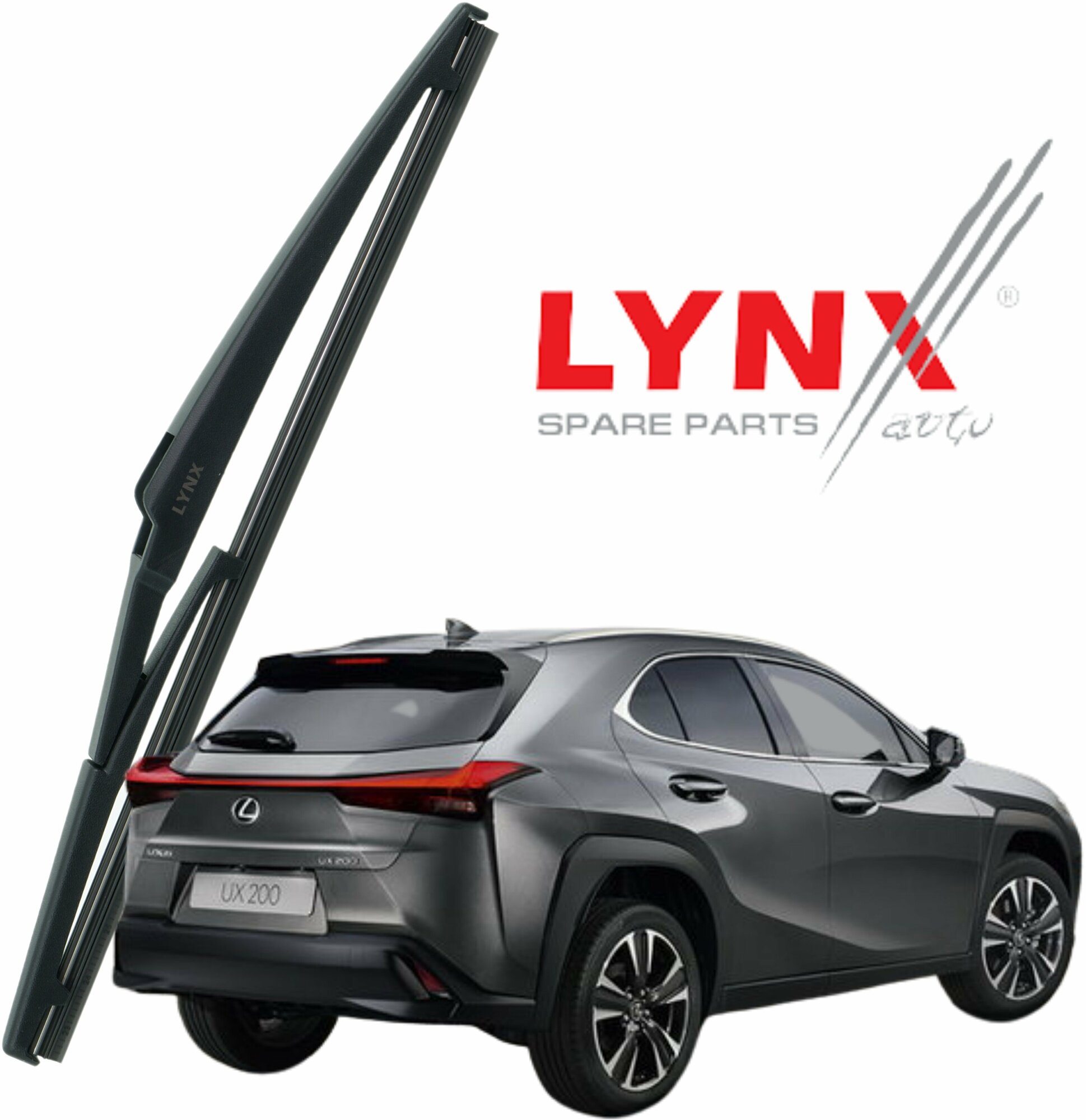 Дворник задний Lexus UX200 / UX250h (1) / Лексус УХ200 2018 / 2019 / 2020 / 2021 / 2022 Щетка стеклоочистителя задняя, 300мм