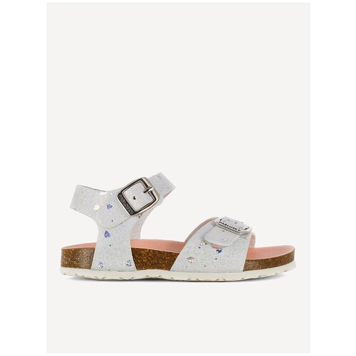 фото Туфли летние открытые pablosky, для девочек, цвет белый, размер 27