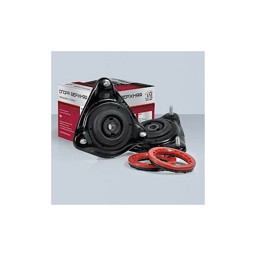 Опора передней стойки люстра ВАЗ 2190 с ЭУР Эластомаг эластомаг EM10892 цена за 1 шт 4770₽