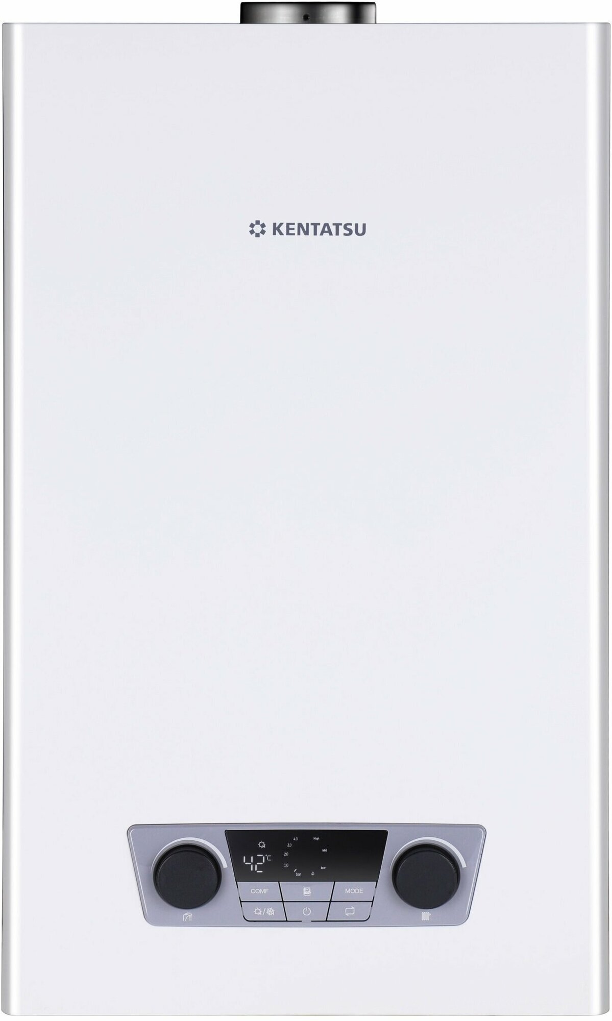 Конвекционный газовый котел Kentatsu Nobby Balance Plus 12-2CS, 12 кВт, двухконтурный - фотография № 8