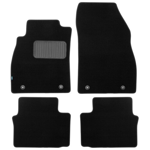 фото Klever коврики в салон klever premium opel insignia 2008-&gt;, сед., ун., хб., 4 шт. (текстиль)
