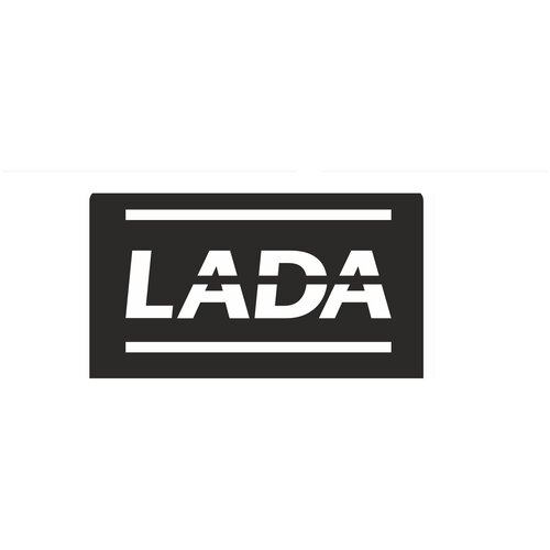 Дефлектор для ВАЗ 2104/05/07 надпись LADA две прорези (оргстекло на двухстороннем скотче) 2шт.