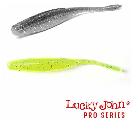 Набор виброхвостов искусственных Lucky John Pro Series "Wacky Hama Stick" 0890/071 (9 штук)
