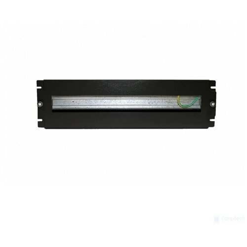 Панель Hyperline (BPB19-PS-3U-RAL9005) рейка din hyperline bpb19 ps 3u ral9005 1u черный упак 1шт