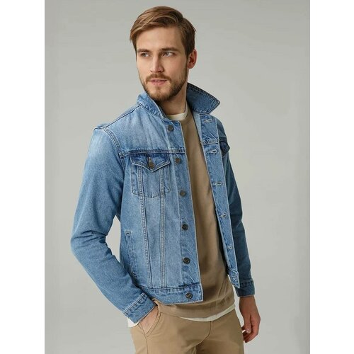 Мужская джинсовая куртка MJCK035-4 р. L, синий