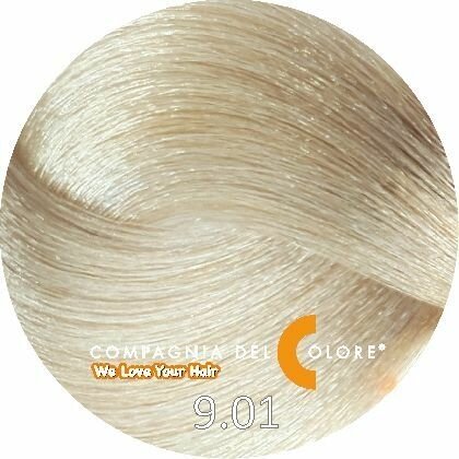 9.01 COMPAGNIA DEL COLORE Блондин натуральный пепельный краска для волос 100 МЛ оригинал
