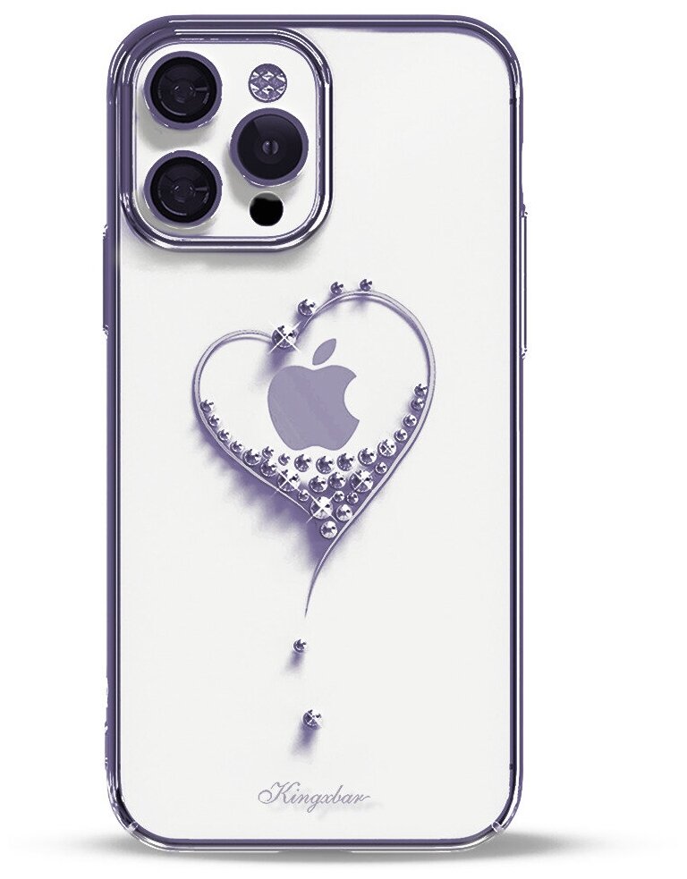 Чехол PQY Wish для iPhone 14 Pro Фиолетовый