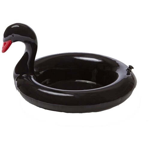 фото Миска сервировочная керамическая doiy floatie black swan