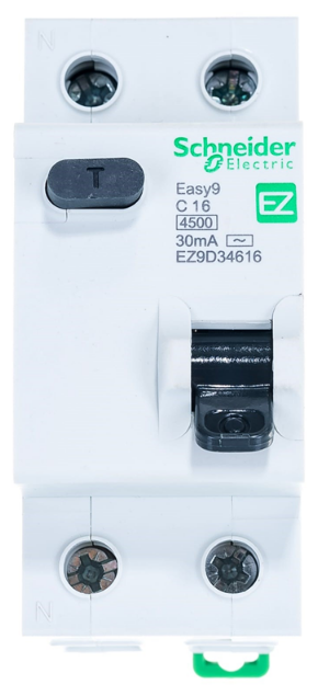 Дифференциальный автоматический выключатель Schneider Electric Easy9 2P 16А 30мА класс AC - фотография № 3