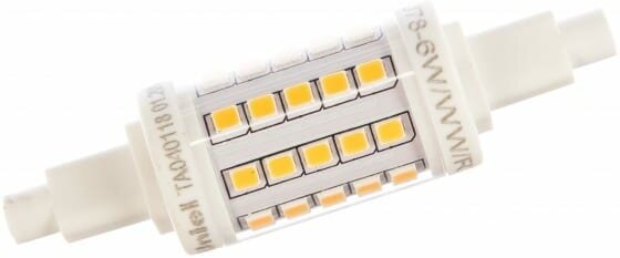 Лампа светодиодная LED 6вт 175-250в R7s 450Лм 3000K прозрачная | код UL-00001554 | Uniel (3шт. в упак.)