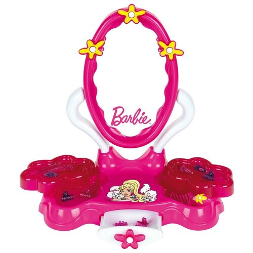 Туалетный столик Klein Barbie (5308), розовый туалетный столик kidkraft принцесса 76123 ke розовый
