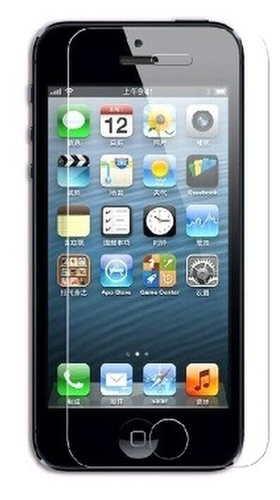Защитное стекло (бронестекло) для iPhone 5, 5S, 5C, SE