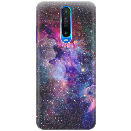 фото Cиликоновый чехол на xiaomi redmi k30 / сяоми редми к30 с принтом "открытый космос" gosso