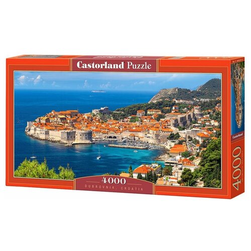 croatia coastal istria dalmatia dubrovnik 1 200 000 Пазл Castorland Dubrovnik, Croatia (C-400225), 4000 дет., 68х138х5 см, белый