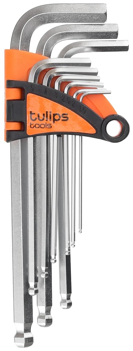 Набор шестигранных ключей Tulips Tools - фото №1