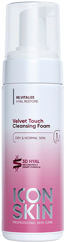 Пенка очищающая для умывания Бархатное прикосновение / Re: Vitalize Velvet Touch Cleansing Foam 175 мл