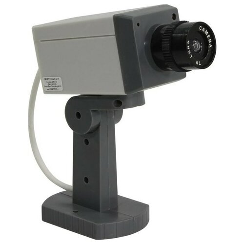 Orient (ab-ca-16) Муляж камеры видеонаблюдения (Датчик движения, поворотный механизм, LED, питание от .