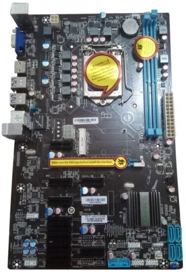 Материнская плата Esonic B250-BTC-Gladiator (LGA1151, ATX)