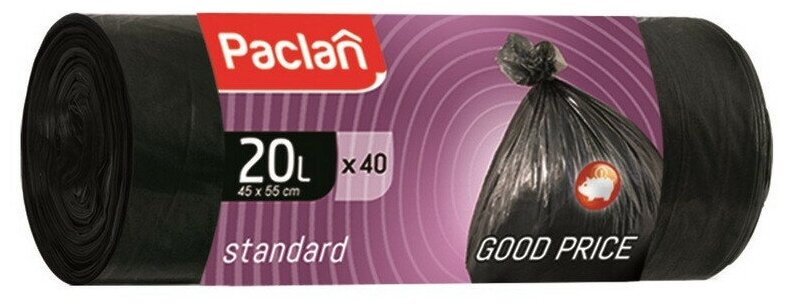 Мешки для мусора Paclan Standard (40 шт.)