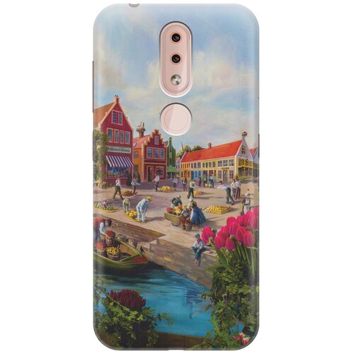 RE: PAЧехол - накладка ArtColor для Nokia 4.2 с принтом Старинный Амстердам re paчехол накладка artcolor для xiaomi redmi s2 с принтом старинный амстердам