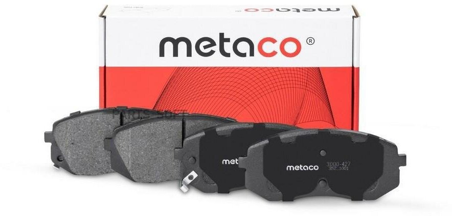 METACO 3000-427 Колодки тормозные передние к-кт