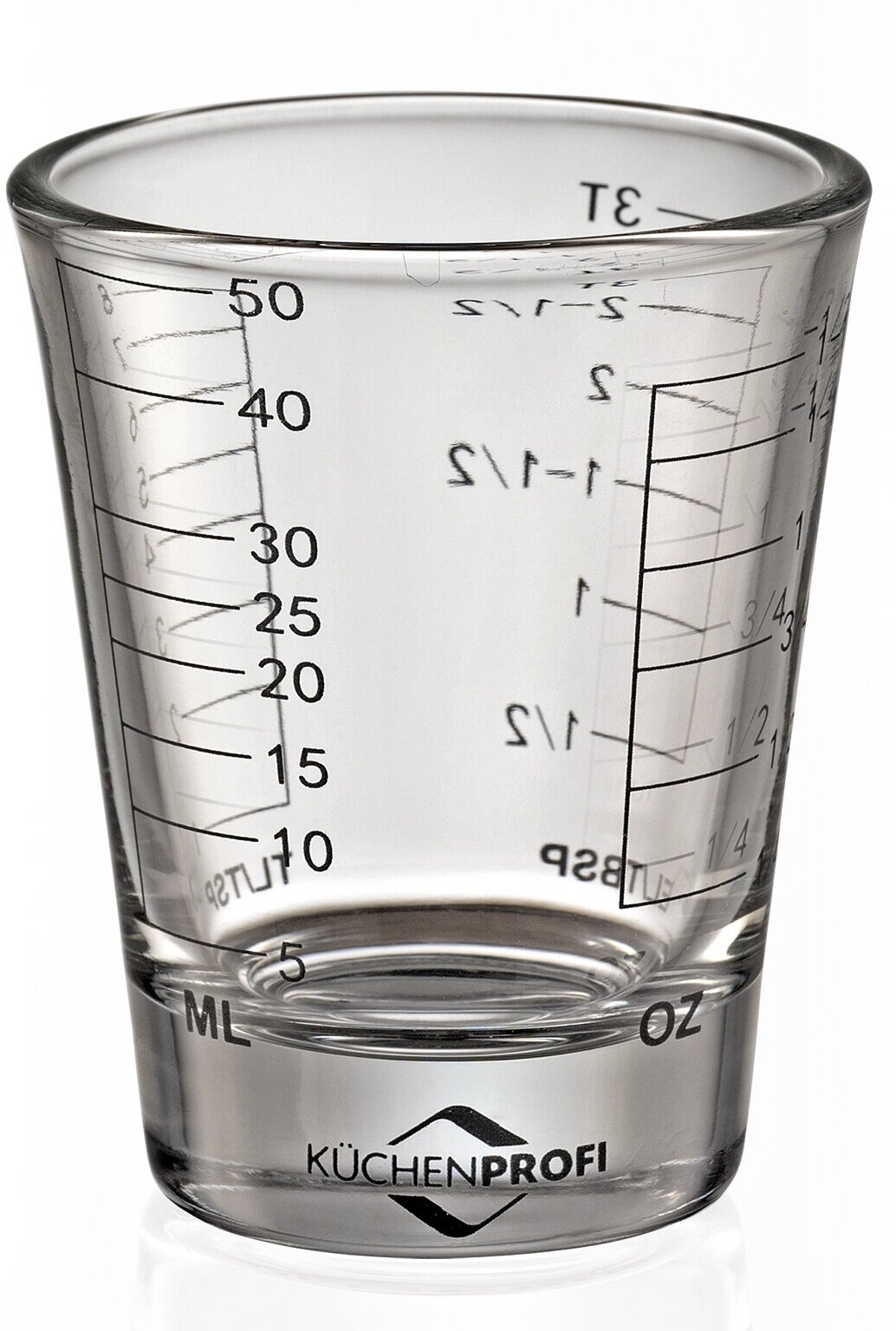 Мерный стакан, d-5 см, h-6 см, 0.05 л, стекло - фотография № 4