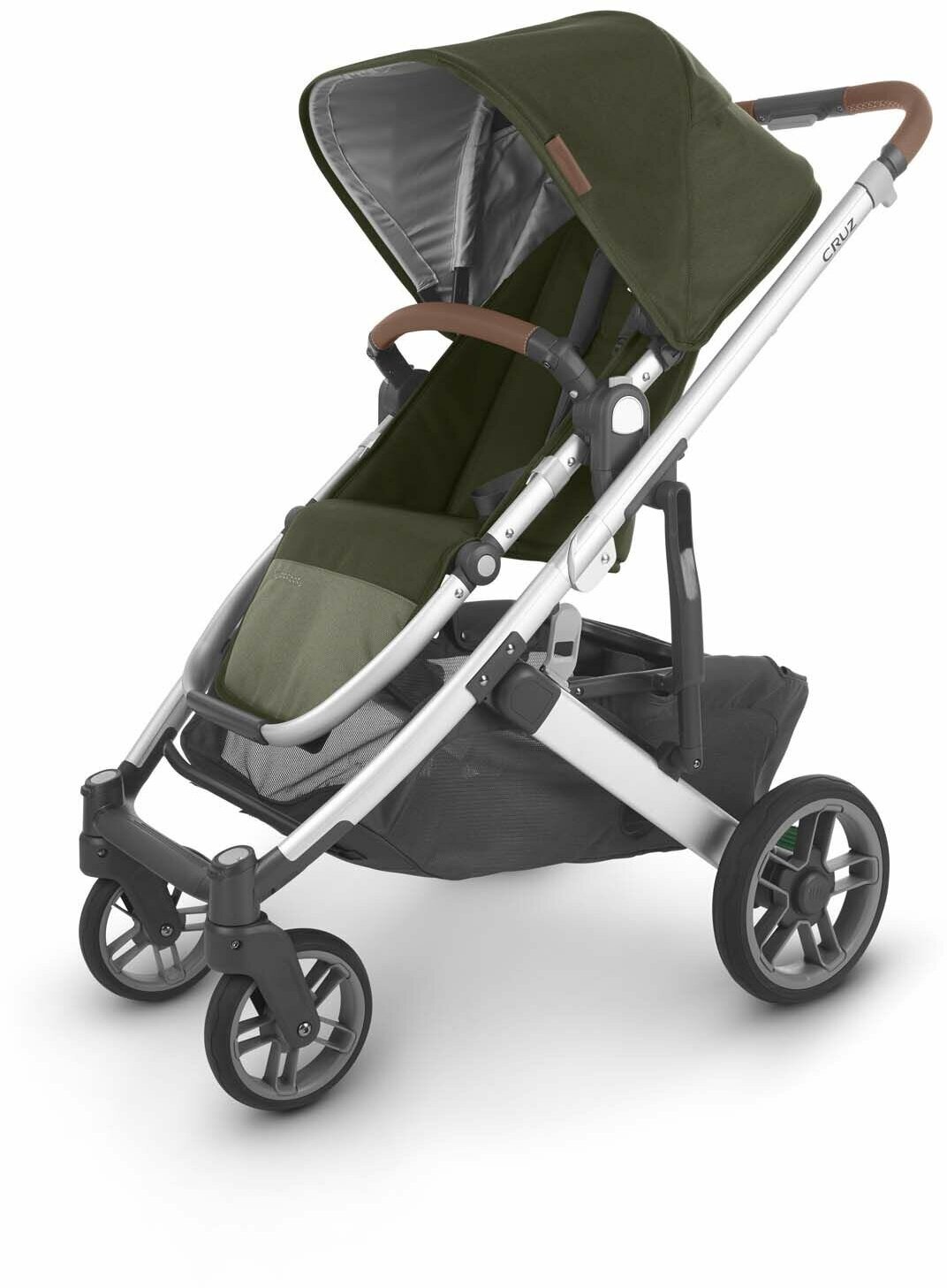 Коляска прогулочная UPPAbaby Cruz V2 HAZEL оливковый 0420-CRZ-EU-HZL