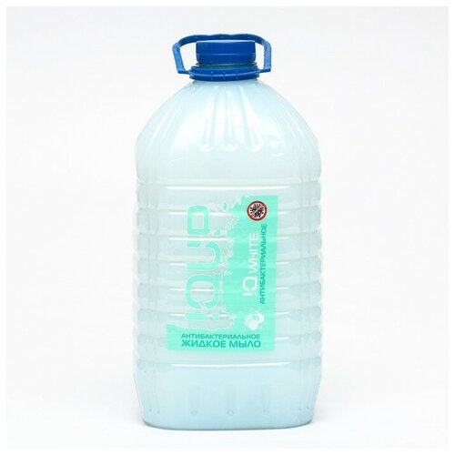 Антибактериальное жидкое мыло IQUP Clean Care Luxe, белое, пэт, 5 л