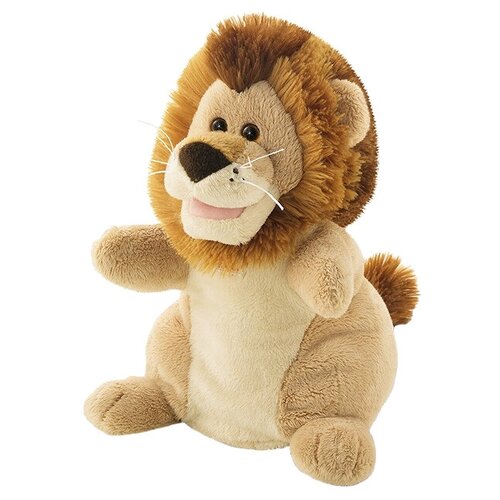 мягкая игрушка лев львенок подарок 25 см Trudi Игрушка на руку Лев, 29916