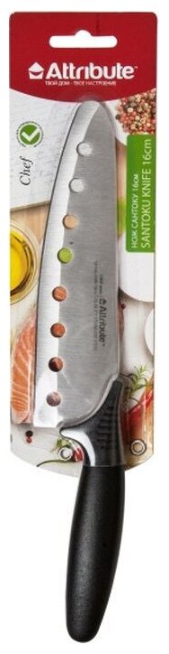 Нож сантоку Attribute Knife Chef AKC026 16см - фото №1