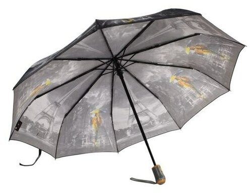 Мини-зонт Popular, серый