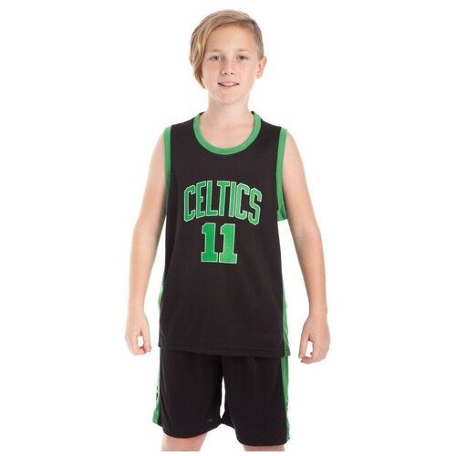 Детская баскетбольная форма Кайри Ирвинг №11 ( белый / зеленый / Базовая коллекция / 134 / 24 / зеленый)