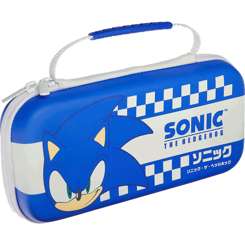 Дорожный чехол Sonic The Hedgehog Classic Blue Hard Shell Travel Case для Nintendo Switch/OLED/Lite