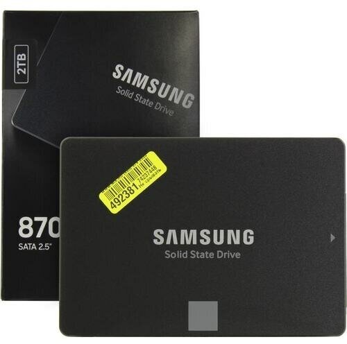 SSD Samsung 870 EVO 2 Тб MZ-77E2T0BW