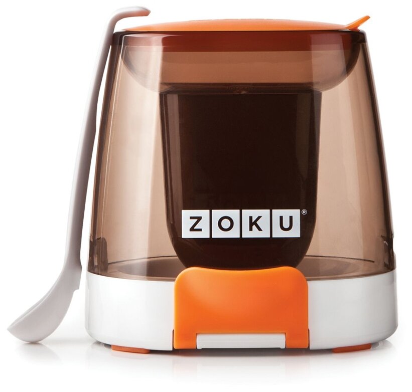 Форма для мороженого ZOKU Chocolate Station ZK111, белый/коричневый