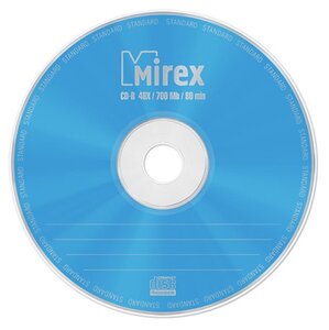 Фото Диск CD-R Mirex Standard 48x