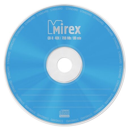 Диск CD-R Mirex Standard 48x