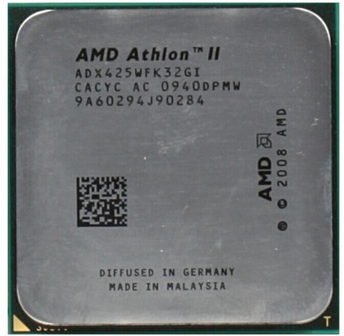 Процессор AMD Athlon II X3 425 AM3,  3 x 2700 МГц, OEM