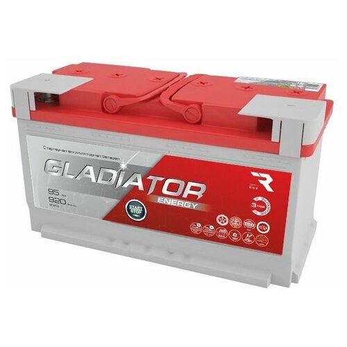 Аккумулятор Gladiator Energy 95 Ah, 920 A, 353x175x190 Прям. GLADIATOR арт. GEN9510