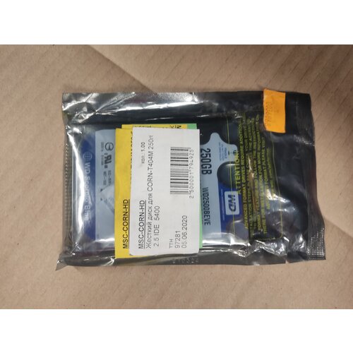 Жесткий диск для CORN-T404M 250гб 25 IDE 5400 MSC-CORN-HD 734800₽