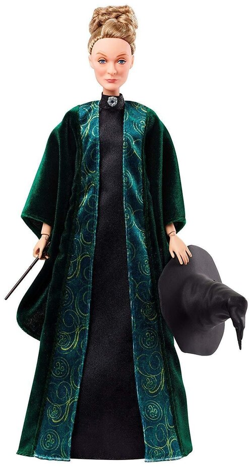 Кукла Mattel Harry Potter Минерва Мак Гонагалл, 30 см, FYM55 разноцветный