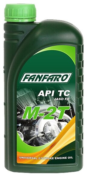 Минеральное моторное масло FANFARO M-2T, 1 л
