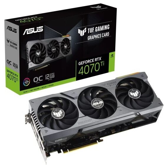 Видеокарта Asus GeForce RTX 4070 Ti TUF GAMING OC 12G