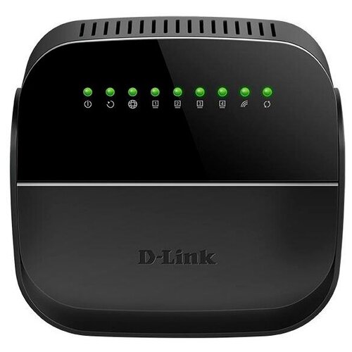 фото Wi-fi роутер d-link dsl-2640u/r1a, черный